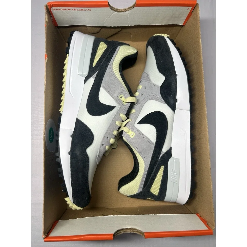 Nike Air Pegasus 89 Golf Black Grey Life Lime - Sz 9 - FJ2245 003 - New/No‎ Lid